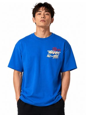 Against All Odds Dice Graphic Oversized Tee