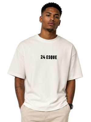 24ESQUE Statement Edition Oversized T-Shirt