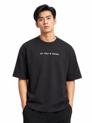 Monochrome Oversized Graphic T-shirt
